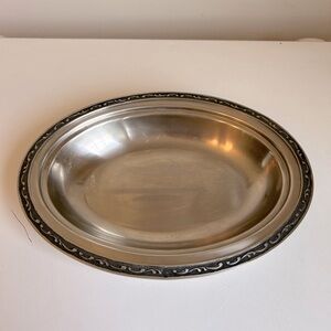 Oneida 18/8 Stainless Steel Oval Serving Tray‎ vintage